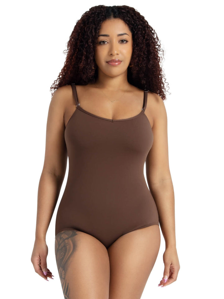 Capezio Camisole Leotard W Adjustable Straps Espresso TB1420