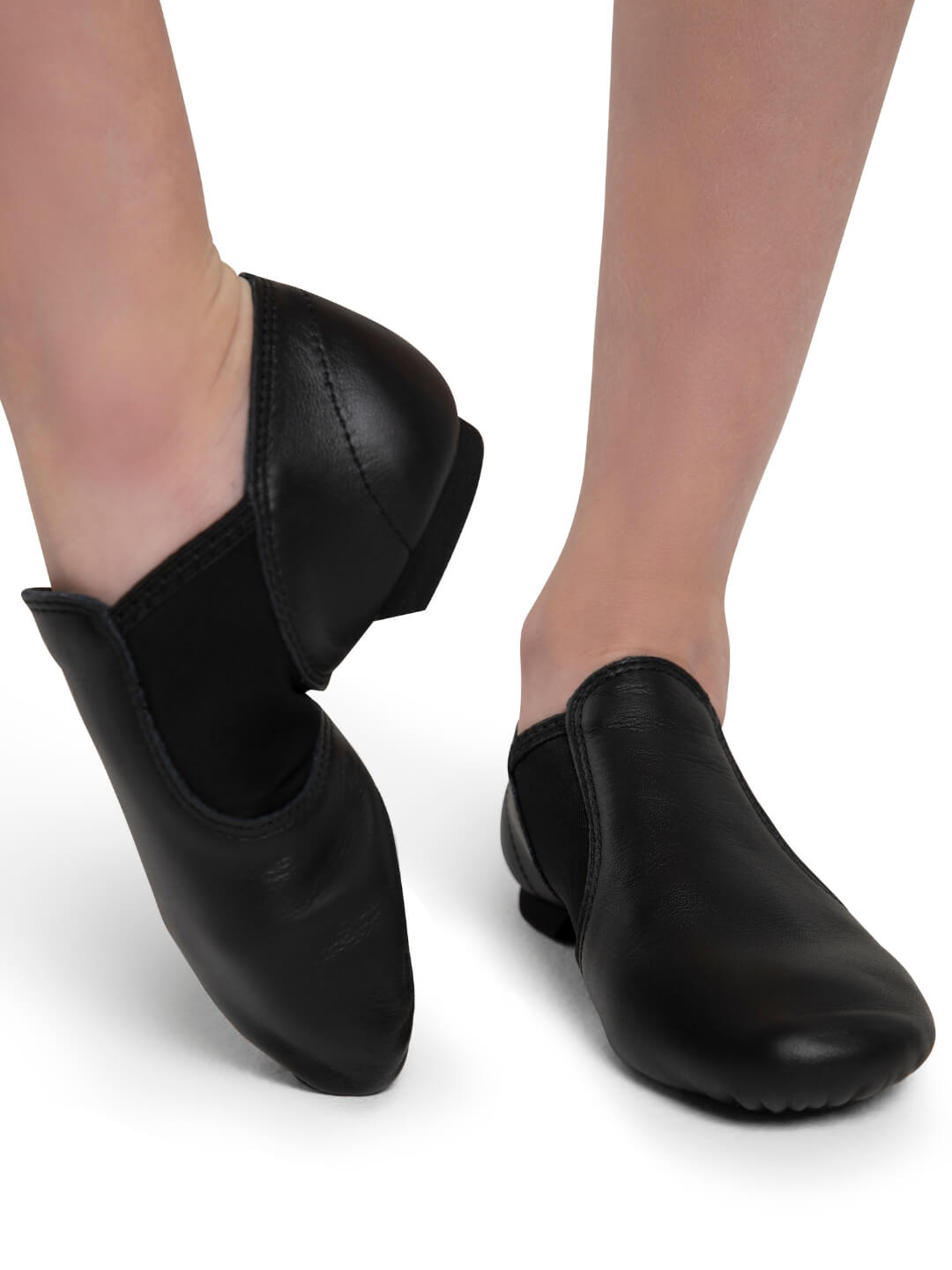 Capezio E Series Slip On Jazz Shoe Black Child EJ2C