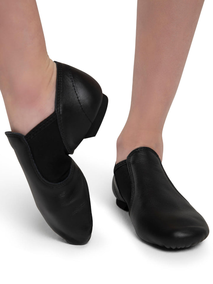 Capezio E Series Slip On Jazz Shoe Black Child EJ2C