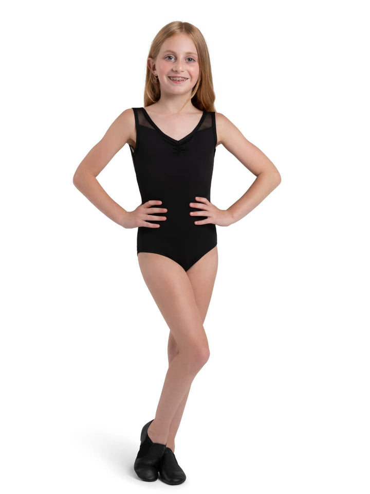 Capezio E Series Slip On Jazz Shoe Black Child EJ2C