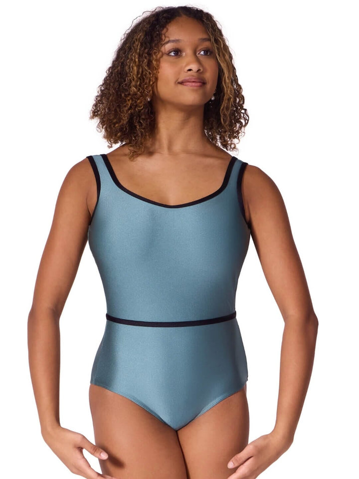 Capezio Enchanted Contrast Graceful Tank Leotard EVF