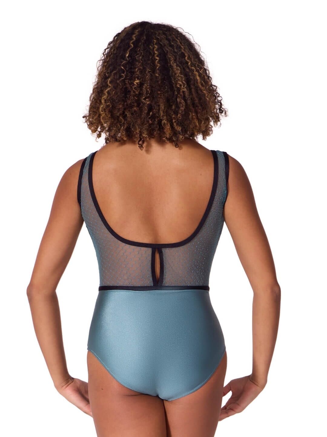 Capezio Enchanted Contrast Graceful Tank Leotard EVF BACK