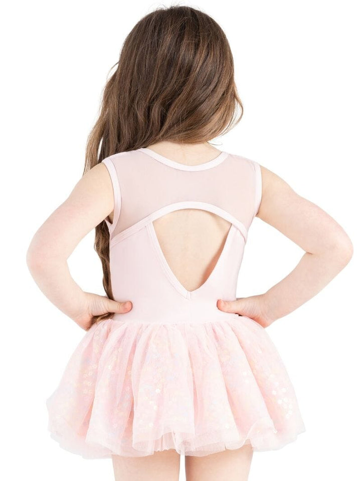 Capezio Flower Fairy Blossom Tank Dress pink back