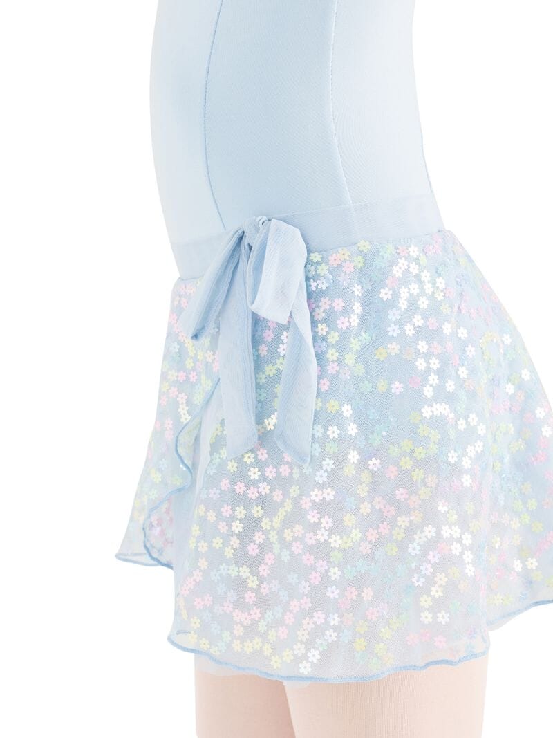Capezio Flower Fairy Pixie Tank Dress light blue skirt