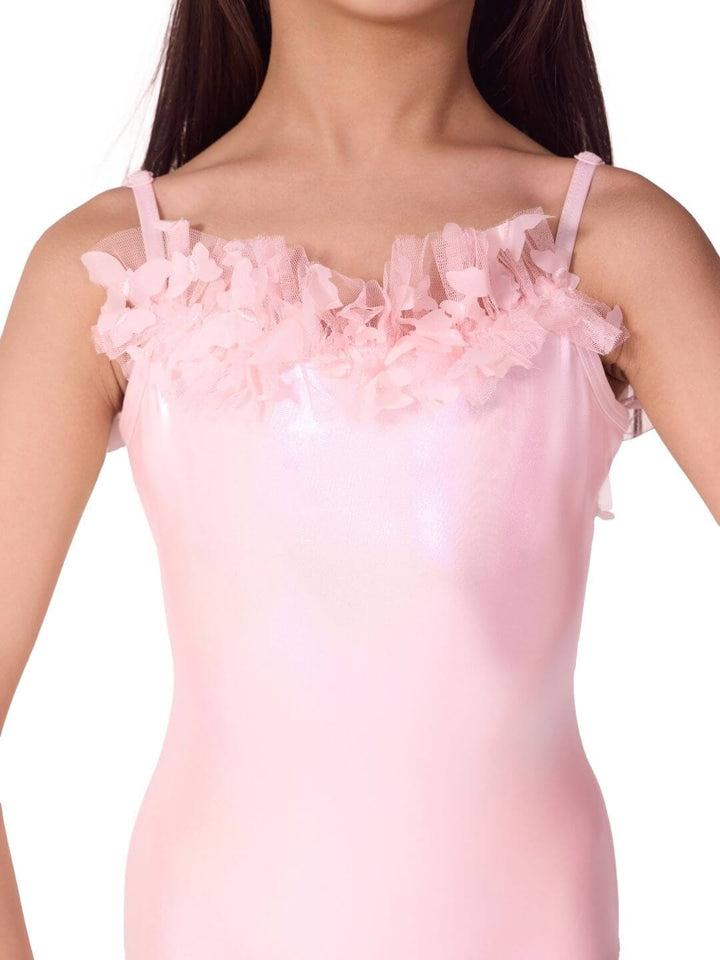 Capezio Flutter Camisole Leotard - Child pink