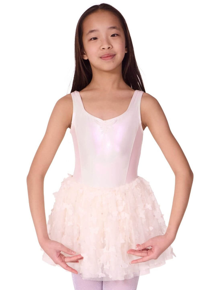 Capezio Flutter Monarch Tutu Dress - Child  pink