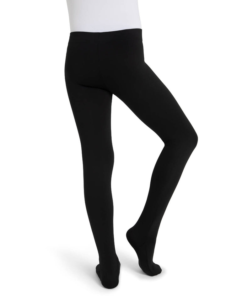 Capezio Footed Tights Boys Black 10361B