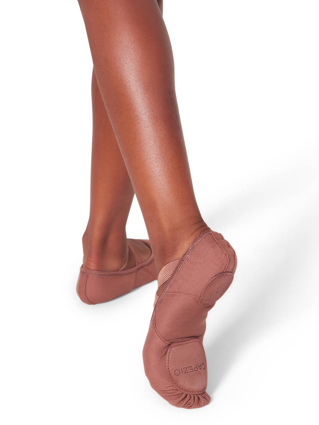 Capezio Hanami® Canvas Ballet Shoe - Child | Mocha