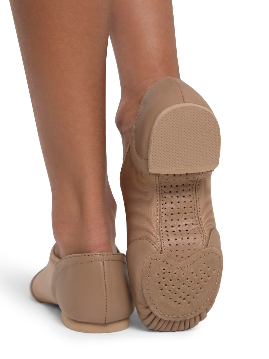 Capezio Jazz Glove Jazz Shoe - Child Caramel CG33C