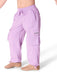 Capezio Jet Setter Dance Dynamics Studio Joggers - Adult orchid bloom side