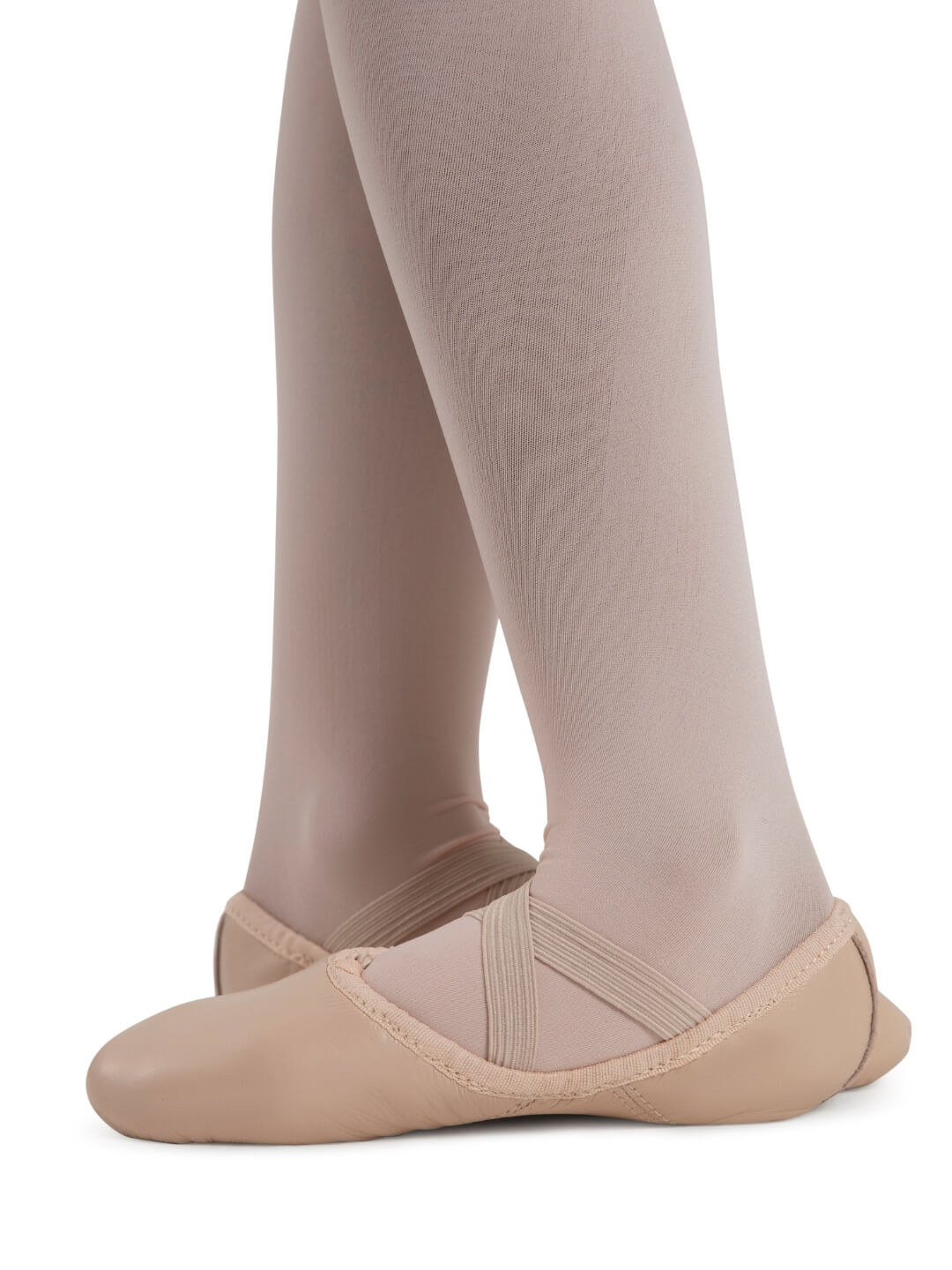Capezio Leather Juliet Ballet Shoe Child Light Pink 2027C