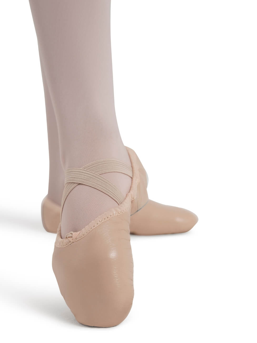 Capezio Leather Juliet Ballet Shoe Child Light Pink 2027C