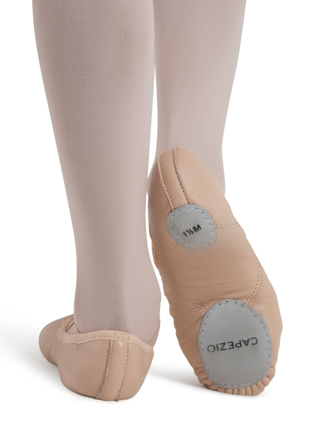 Capezio Leather Juliet Ballet Shoe Child Light Pink 2027C