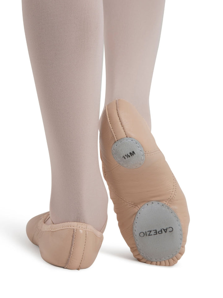 Capezio Leather Juliet Ballet Shoe Child Light Pink 2027C