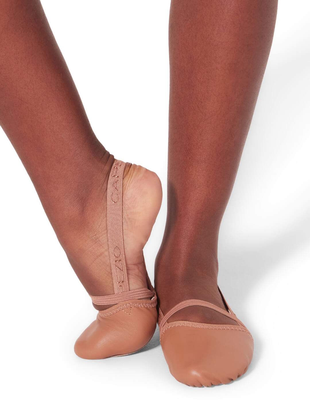 Capezio Leather Half-Sole Pirouette II Shoe - H062
