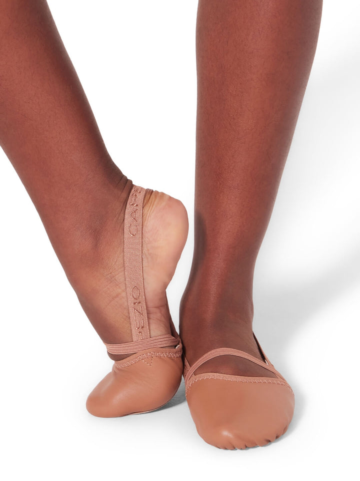 Capezio Leather Half-Sole Pirouette II Shoe - H062