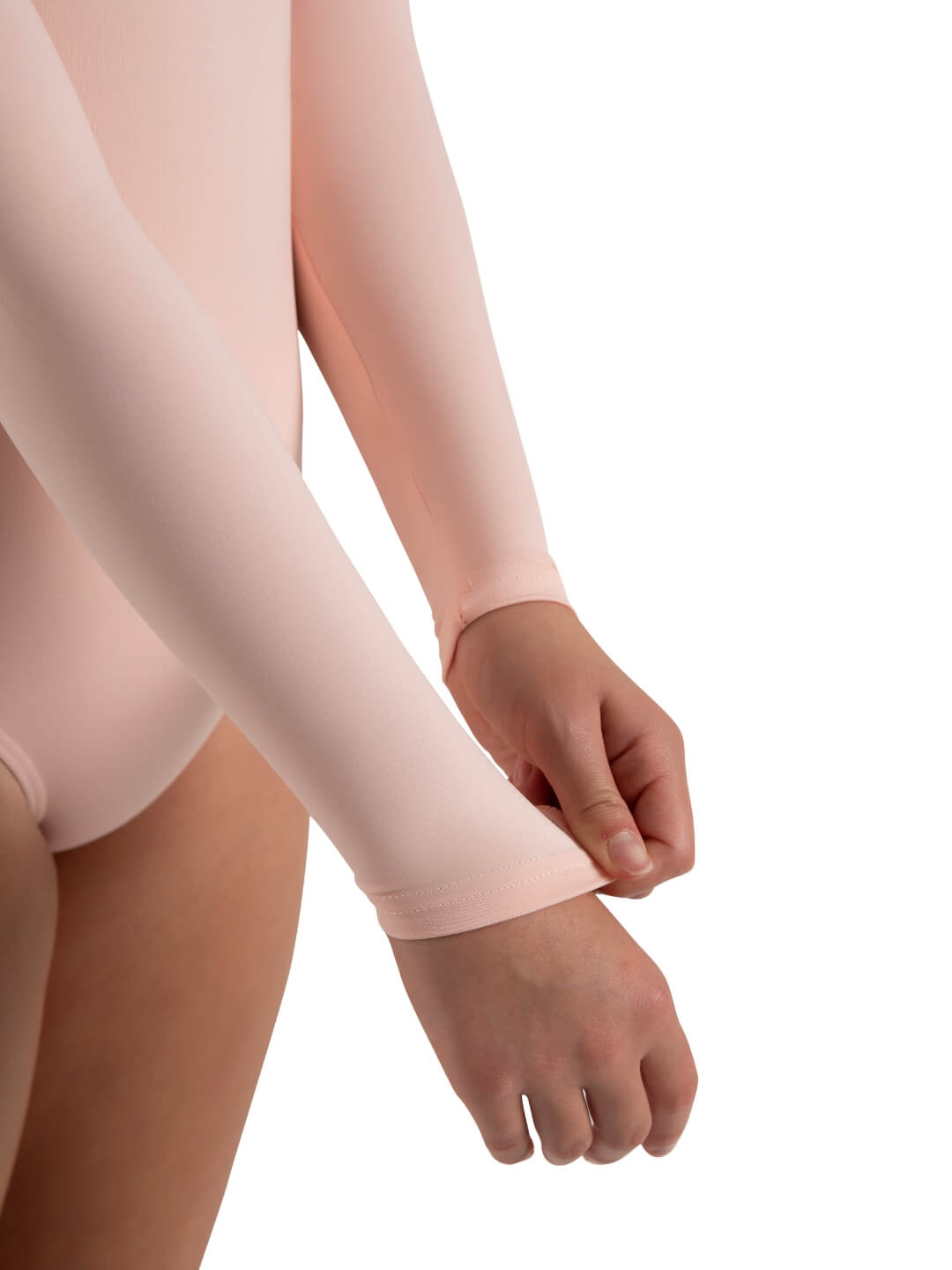 Capezio Long Sleeve Leotard Girls Ballet Pink TB134C