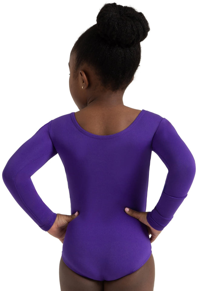 Capezio Long Sleeve Leotard Girls Purple TB134C