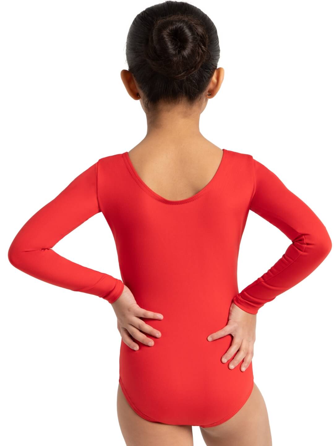 Capezio Long Sleeve Leotard Girls Red TB134C