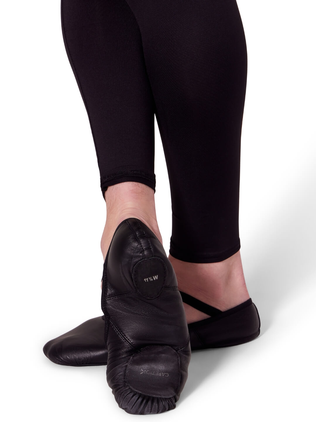 Capezio Mens Leather Romeo Ballet Shoe Black 2020