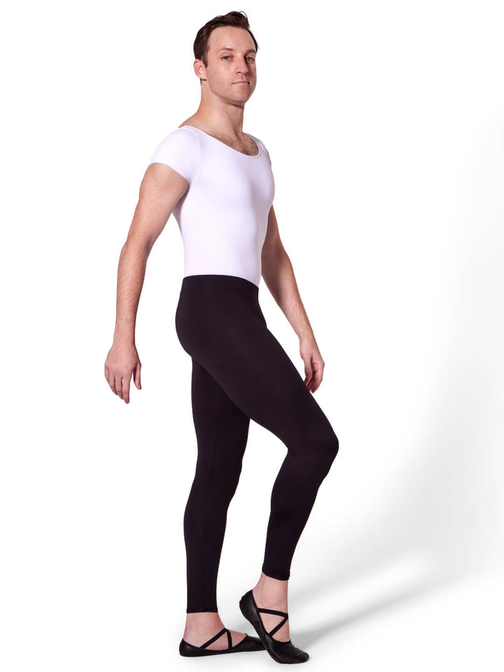 Capezio Mens Leather Romeo Ballet Shoe Black 2020