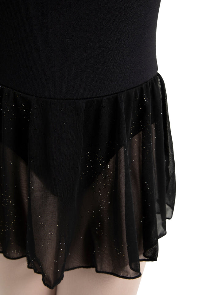 Capezio Pinch Front Tank Dress Girls Black 11309C