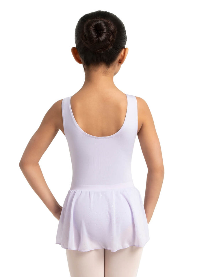 Capezio Pinch Front Tank Dress Girls Lavender 11309C