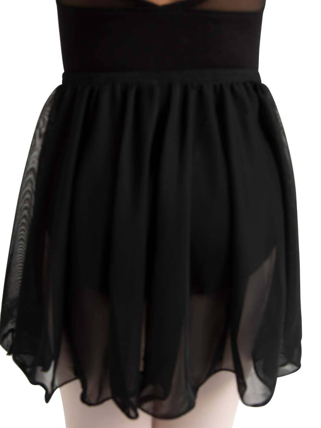 Capezio Pull On Circular Skirt Girls Black N1417C