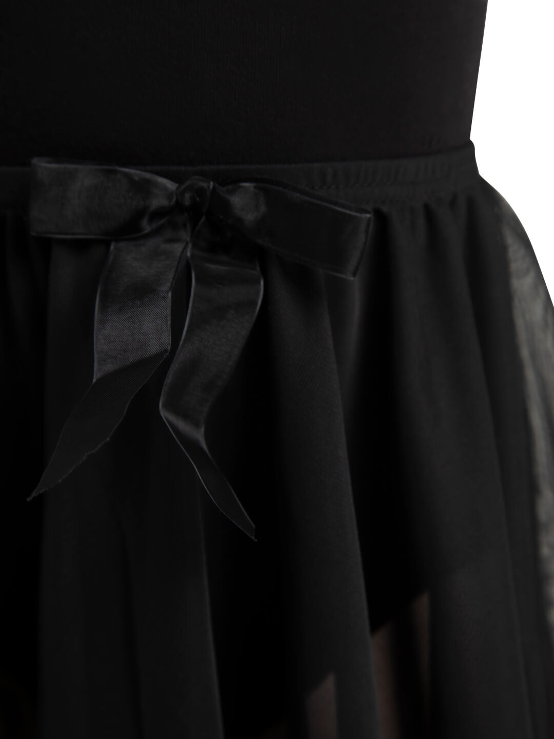 Capezio Pull On Circular Skirt Girls Black N1417C