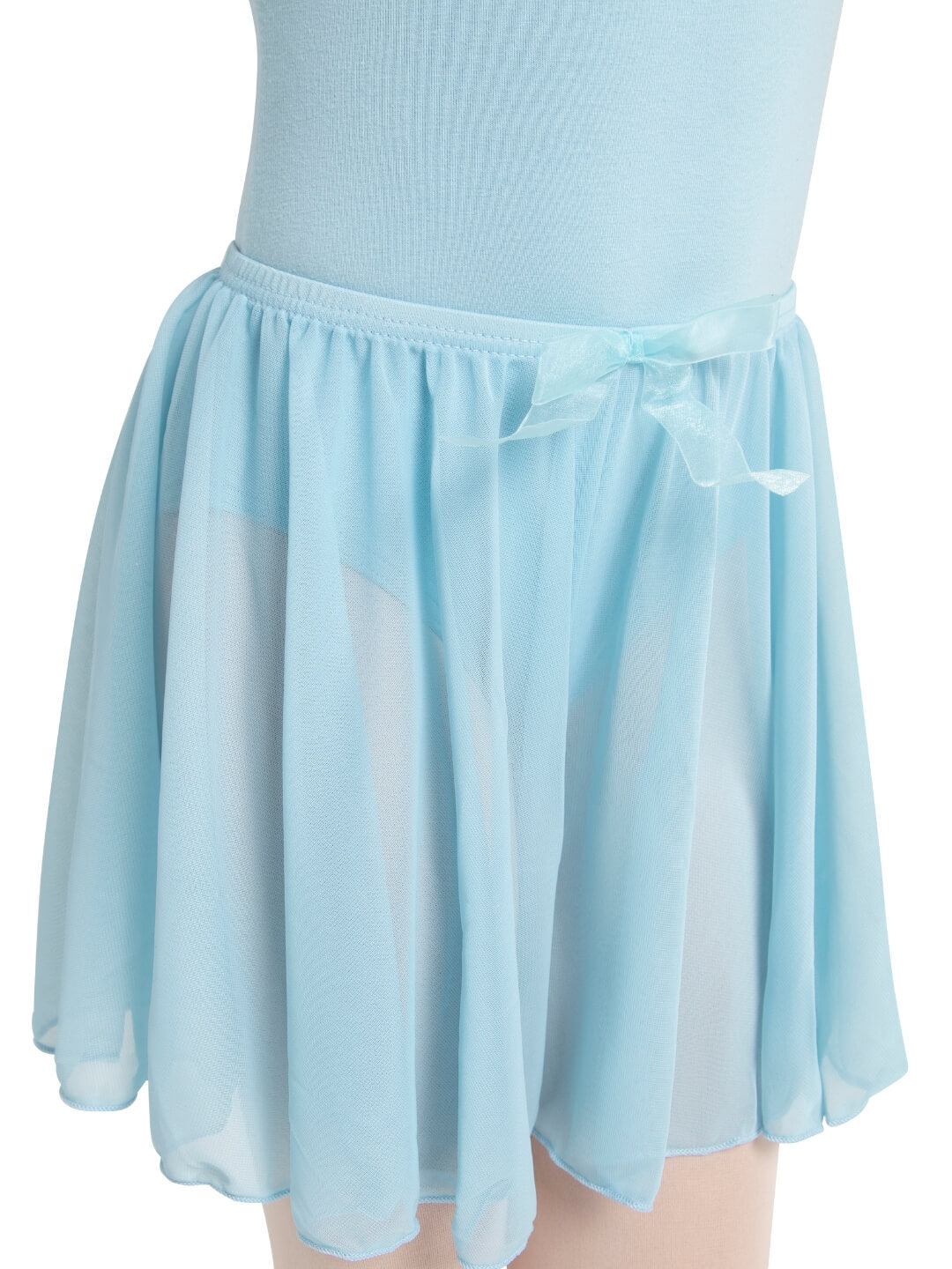Capezio Pull On Circular Skirt Girls Light Blue N1417C
