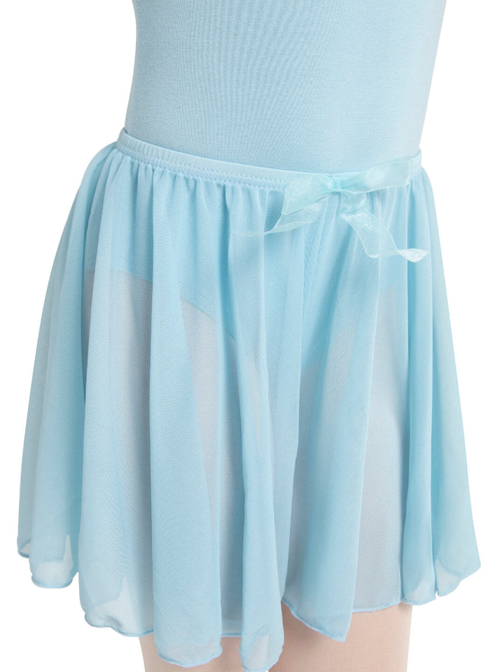 Capezio Pull On Circular Skirt Girls Light Blue N1417C
