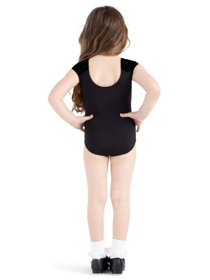 Capezio Regency Royal Elizabeth Cap Sleeve Leotard black back