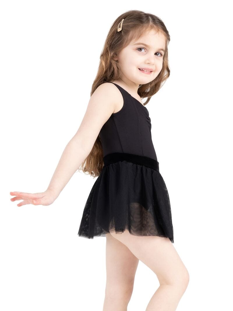 Capezio Regency Royal Genevieve Tank Tutu Dress black side
