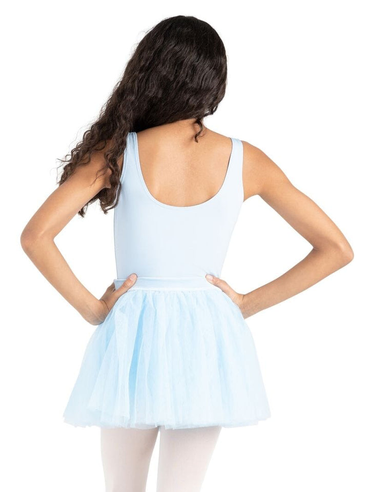Capezio Regency Royal Genevieve Tank Tutu Dress light blue back