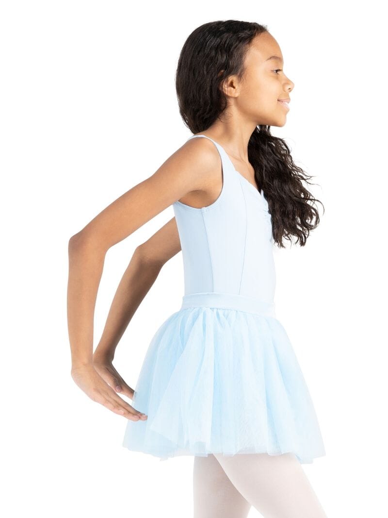 Capezio Regency Royal Genevieve Tank Tutu Dress light blue side