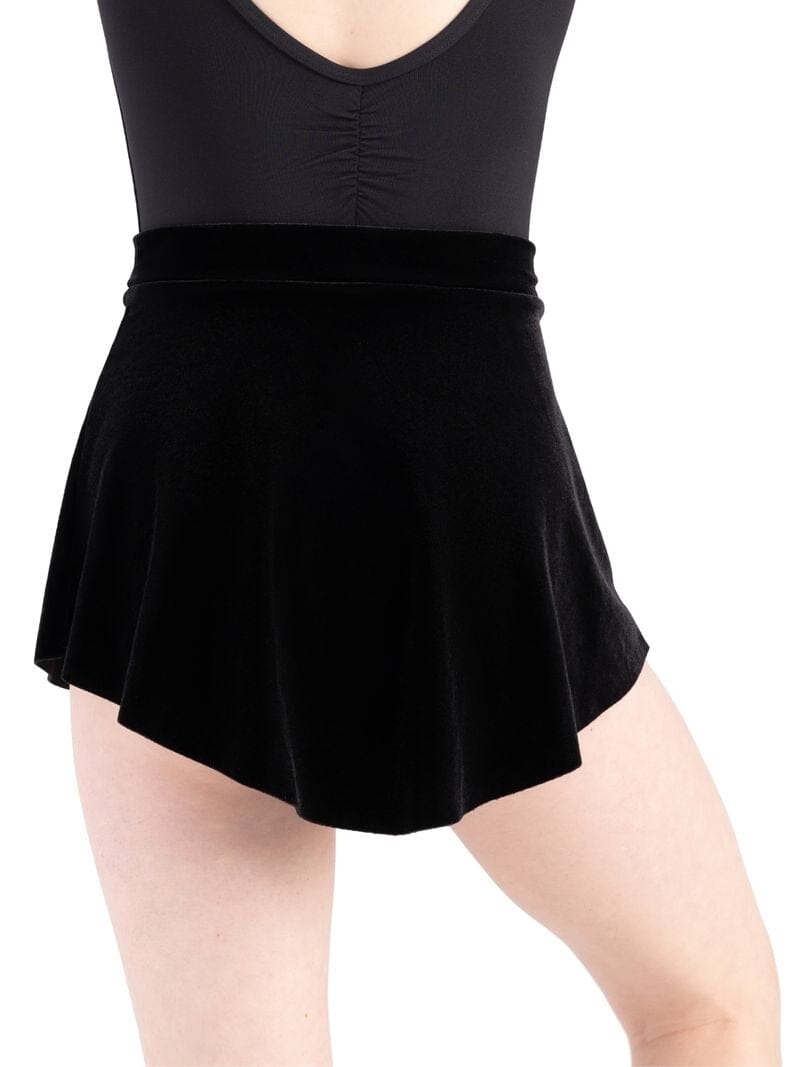 Capezio Regency Royal Simone Pull On Skirt black back
