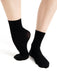 Capezio Ribbed Dance Sock black