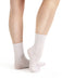 Capezio Ribbed Dance Sock white