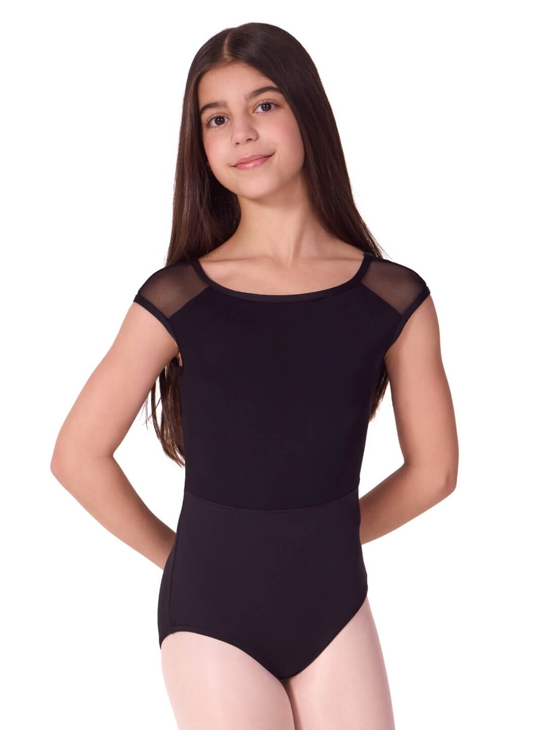 Capezio Sea Star Pearl Cap Sleeve Leotard - Child