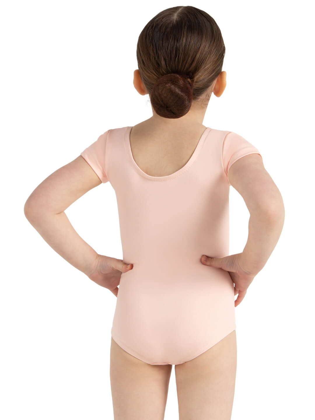 Capezio Short Sleeve Leotard Girls Ballet Pink TB132C