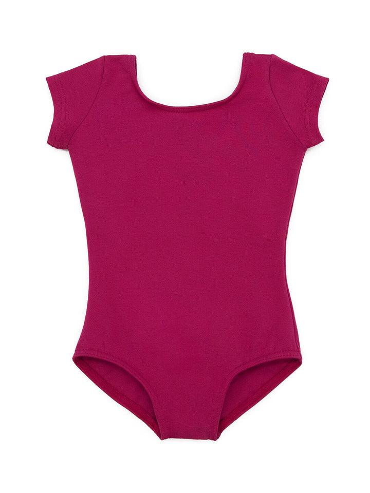 Capezio Short Sleeve Cotton Leotard - Girls