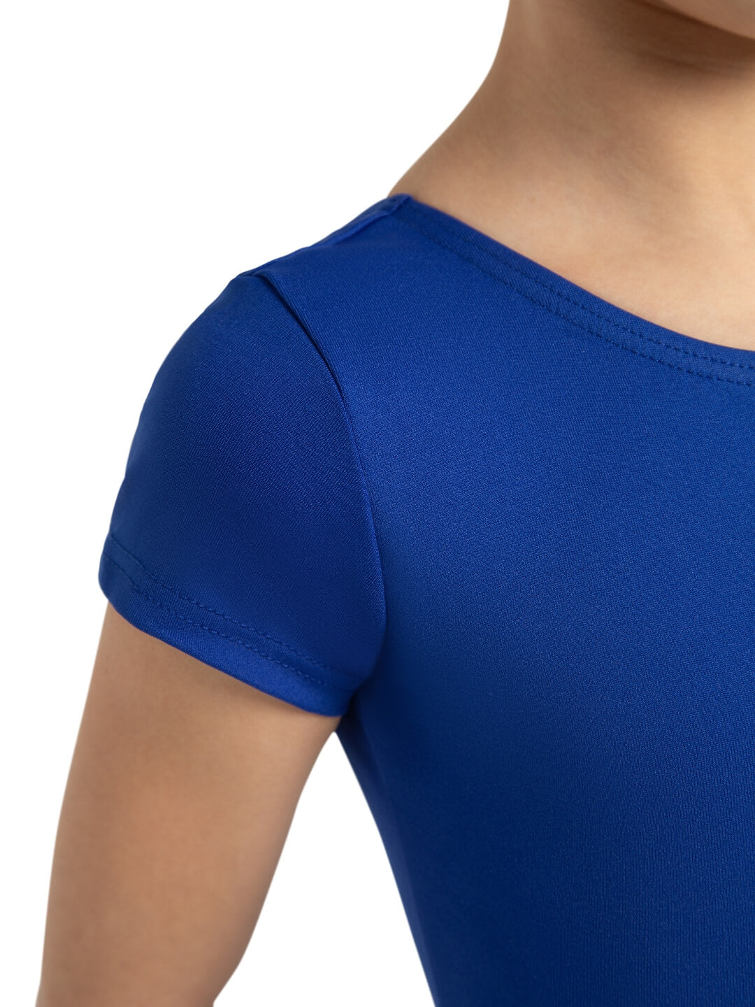 Capezio Short Sleeve Leotard Girls Royal TB132C