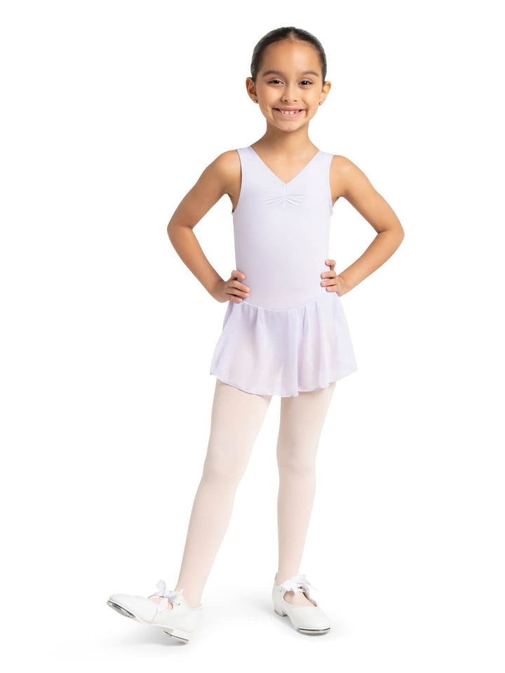 Capezio Shuffle Tap Shoe - Child White 356C