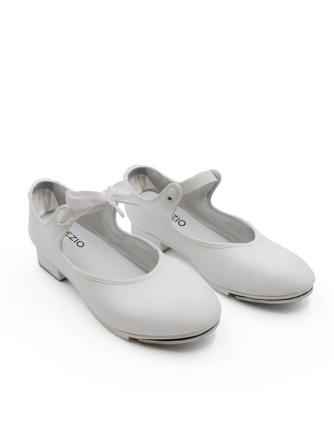 Capezio Shuffle Tap Shoe - Child White 356C