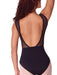 Capezio Soft Elegance Asymmetrical Boat Neck Tank Leotard - Adult BACK