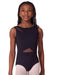 Capezio Soft Elegance Asymmetrical Tank Boat Neck Leotard - Child