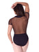 Capezio Soft Elegance Corset Short Sleeve Leotard - Adult BACK