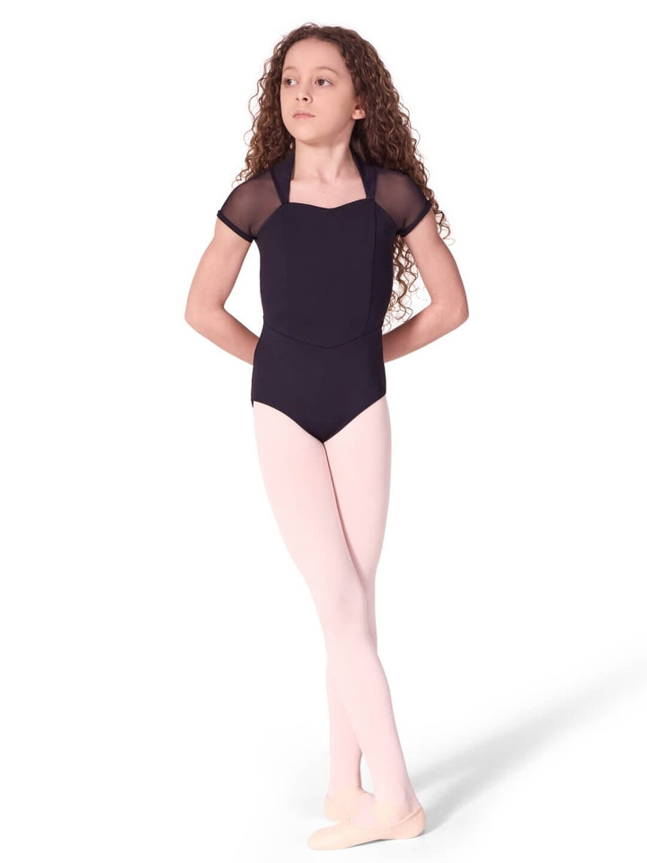 Capezio Soft Elegance Corset Short Sleeve Leotard - Child