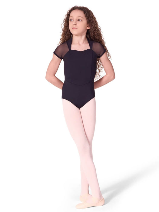Capezio Soft Elegance Corset Short Sleeve Leotard - Child