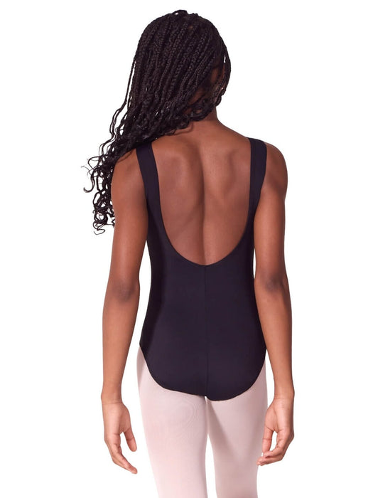 Capezio Soft Elegance Tank Boatneck Leotard - Child BACK